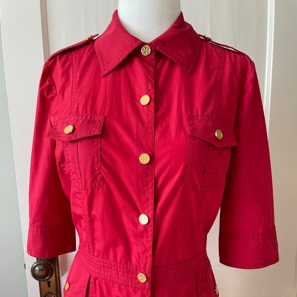 🌸1. Tory Burch size 4 cotton dress - Picture 4 of 10